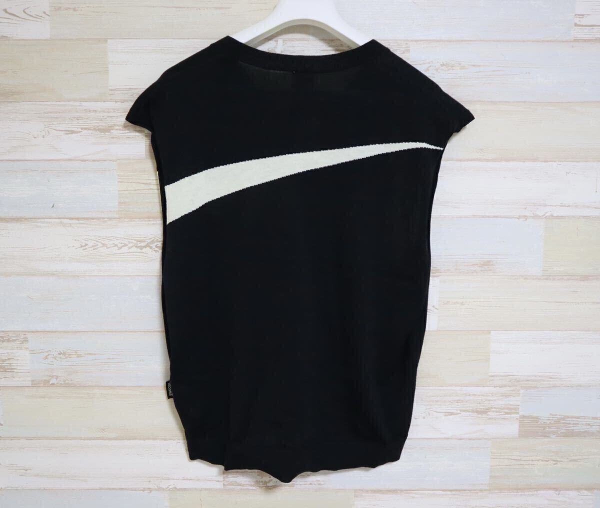 新品 Lサイズ ナイキ NIKE ビッグ スウッシュ ニットベスト SWOOSH SWEATER VEST 薄手 サマーニットの画像3