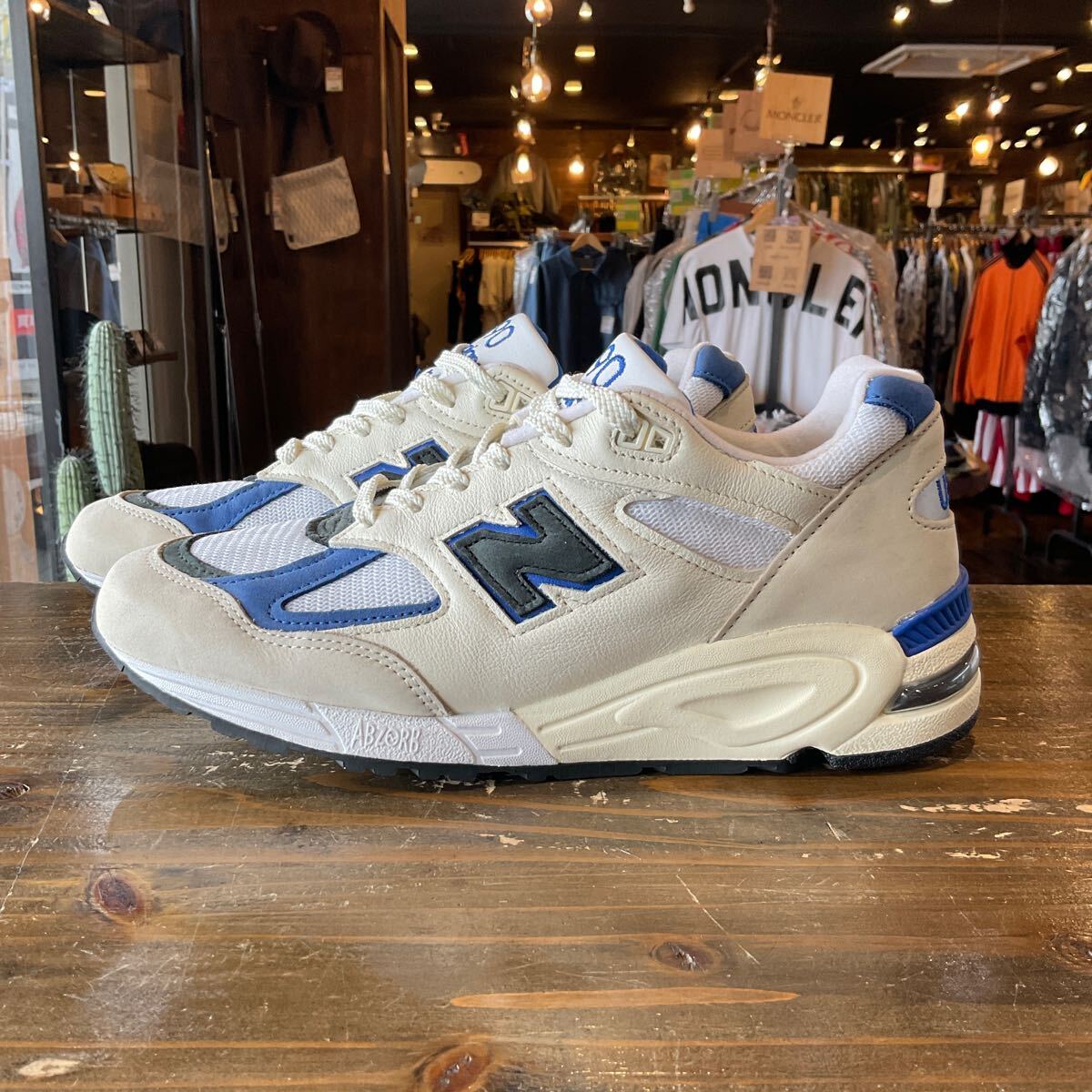 【在庫有即国内発】ニューバランス new balance USA製 M990WB2 new balance ニューバランス M990WB2 USA製 ホワイト ブルー
