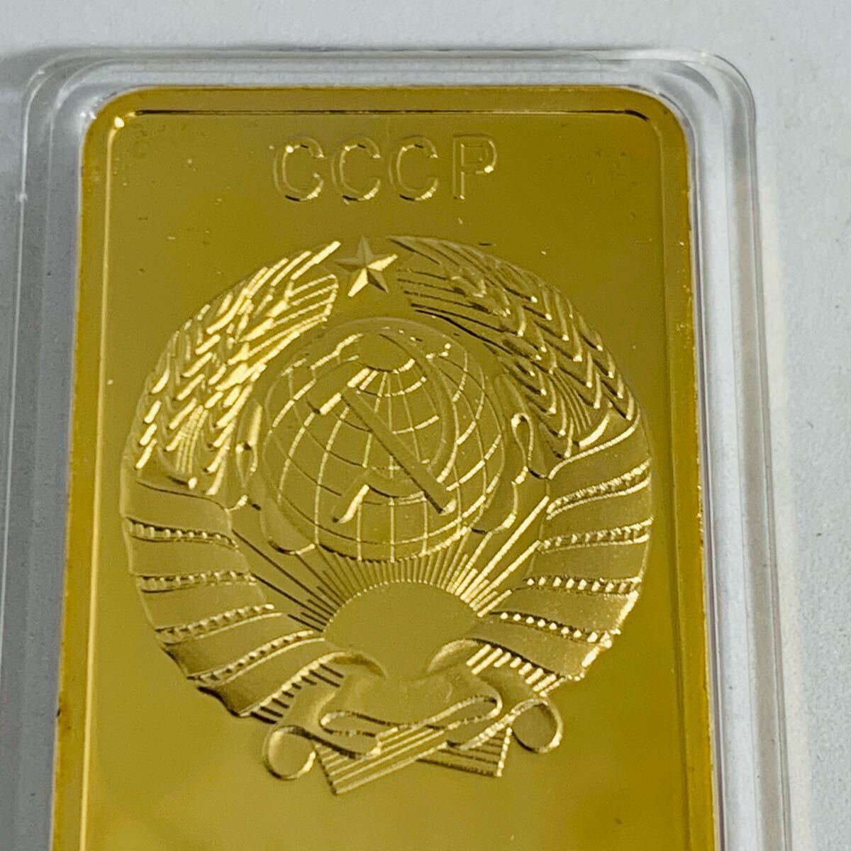 ソビエト連邦の国章 金貨 ロシア記念コイン 外国コイン コレクション ギフト 大型金貨 記念金貨 1オンス 古銭 収蔵品 アンティークコイン_画像6