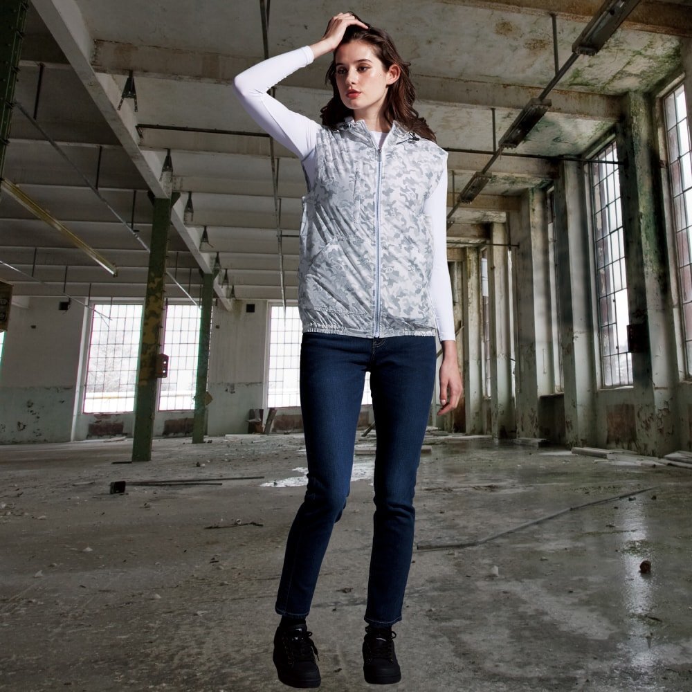 空調服 セット Z-DRAGON ジィードラゴン 迷彩 長袖 ブルゾン