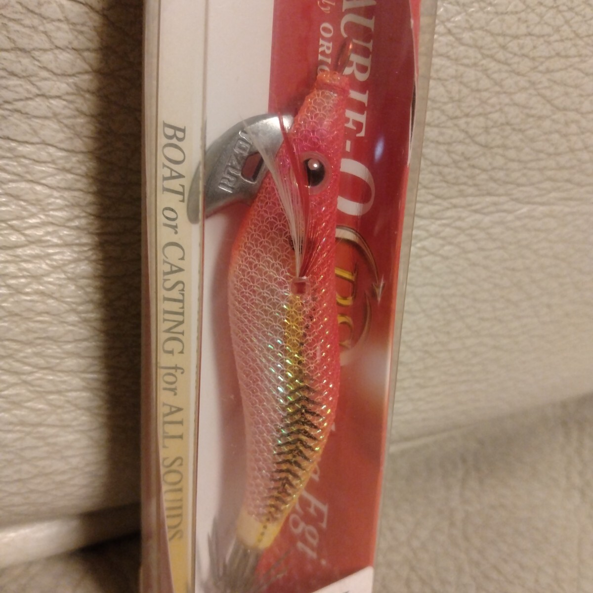 希少★廃盤★送料無料★ヨーヅリ★アオリーQ RS★2.5号★ケイピンクケイレッドアジ（インナーシートオーロラ）★アオリ_画像2