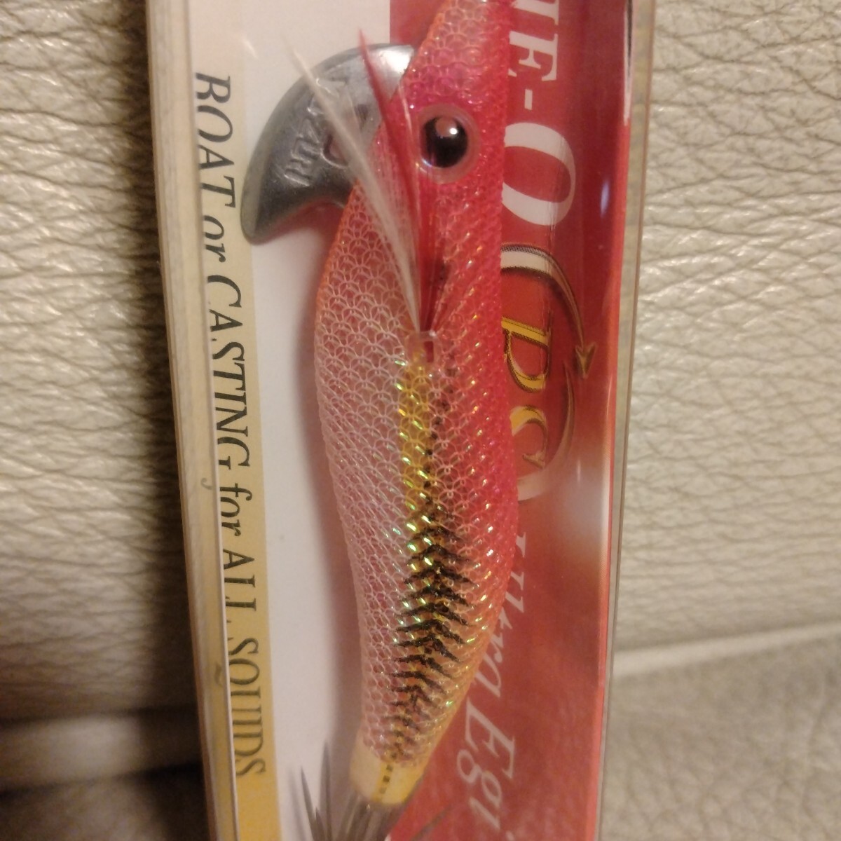 希少★廃盤★送料無料★ヨーヅリ★アオリーQ RS★2.5号★ケイピンクケイレッドアジ（インナーシートオーロラ）★アオリ_画像4