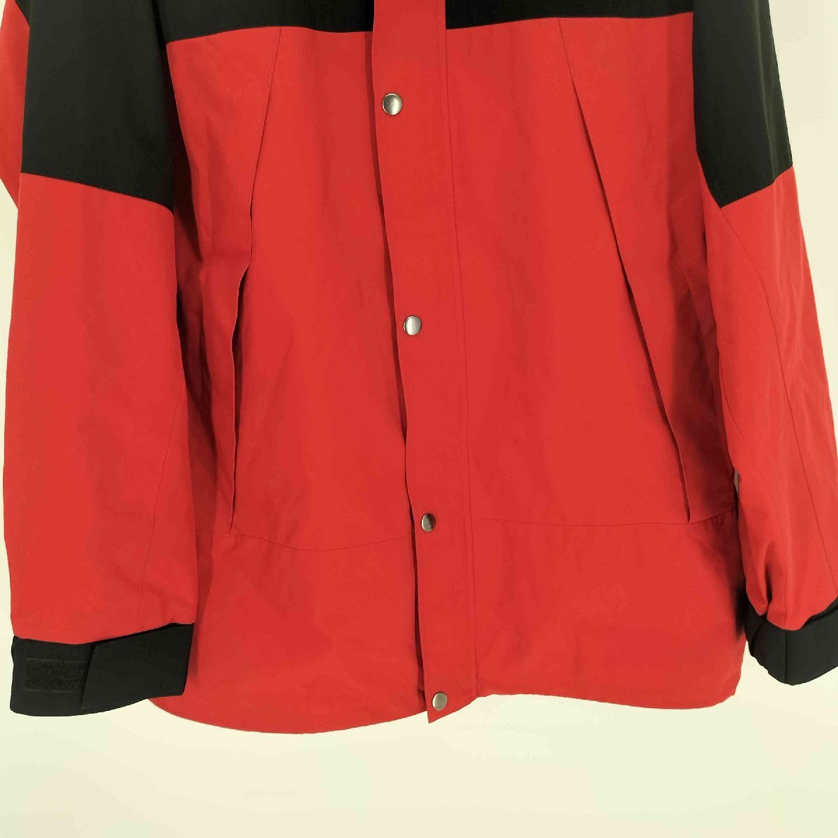 Suggestion(サジェスション) ナチュラル ストレッチ 切替え マウンテン パーカー 八の字ジップ 中古 古着 0142_画像5