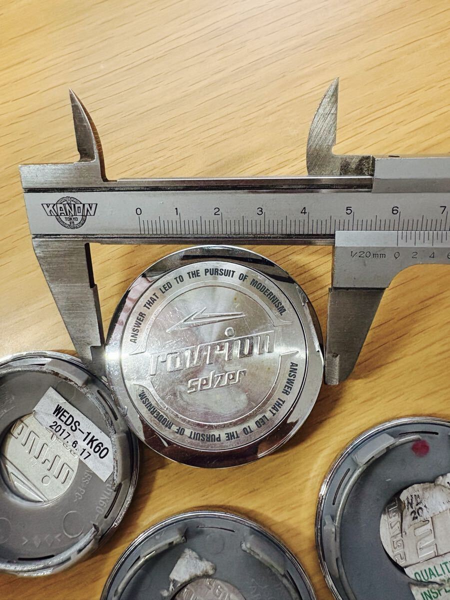 WEDS ウェッズ ravrion ラブリオン ホイールキャップ センターキャップ 4枚セット_画像3