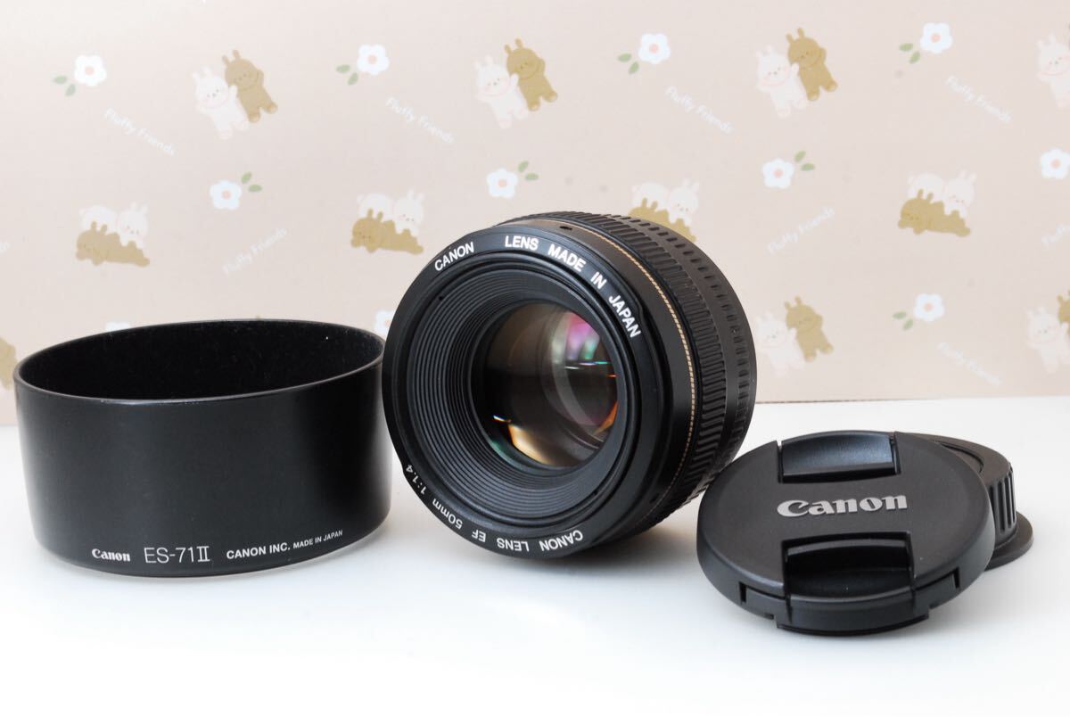 美品 Canon EF 50mm F1.4 USM キャノン 単焦点 #8289 美品 ロングセラー 単焦点レンズ キャノン EF 50mm F1 4 USM