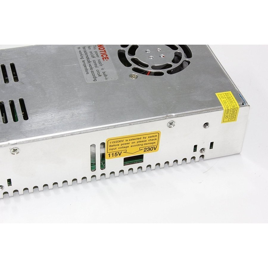 スイッチング電源* DC48V 10A 最大出力480W AC-DCコンバーター 直流安定化電源 変換器 配線付 放熱ファン付 7日保証_画像4