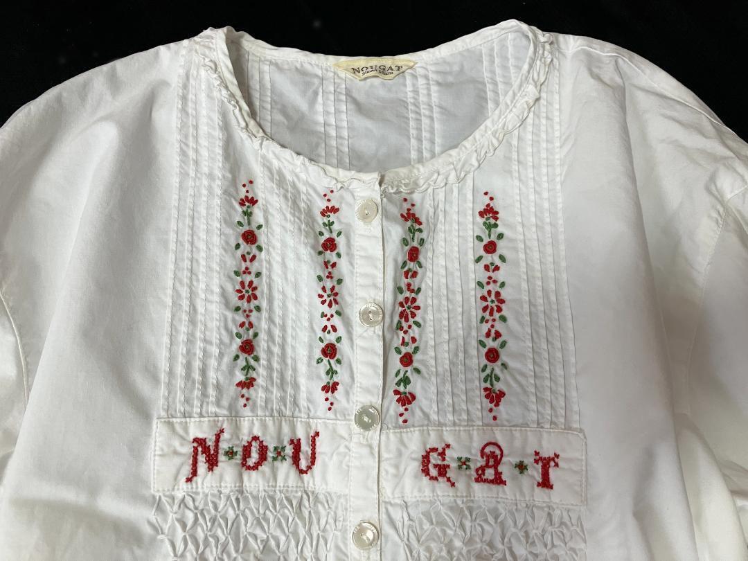 sugar flower刺繍セットアップ NOUGAT SUGAR ヌガーシュガー フラワー