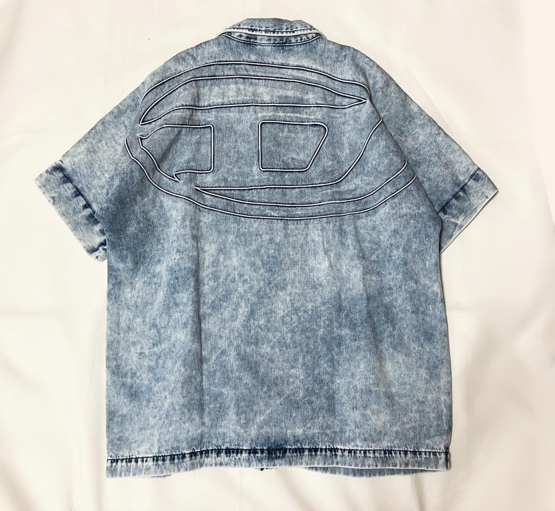 D-NABIL-S DIESEL ディーゼルメンズ シャツ デニム 半袖 コム