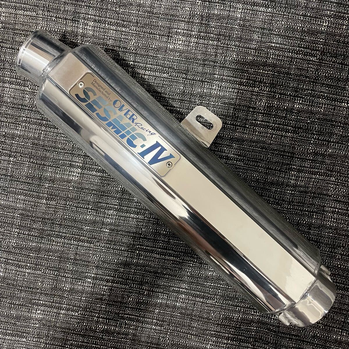 JMCAオーバーレーシング 車検対応サイレンサー60.5 超希少品】OVER RACING SESMIC-Ⅳ 60 5mm サイレンサー JMCA