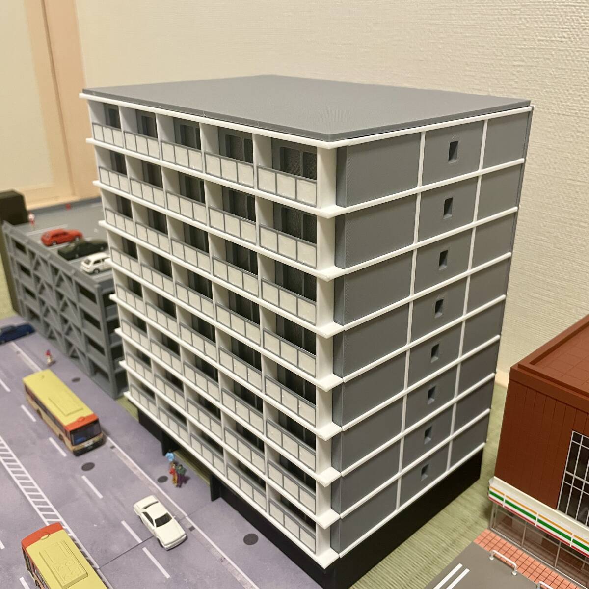 Nゲージ 都市型マンションA ストラクチャー(完成品)模型 Nゲージ 都市型マンションA ストラクチャー(完成品)模型