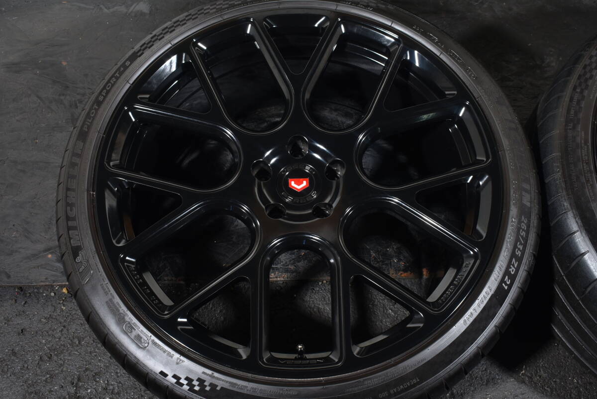 *VOSSEN FORGED CG-204 21 дюймовый * Ame .*PCD114.3 9.5J +43 +39* Michelin PS4S*265/35R21*vose Toyota Harrier Lexus NX*