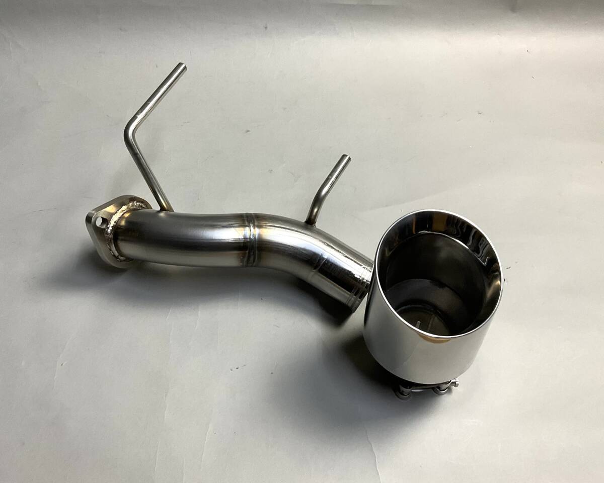 新商品 60Φ 86 ZN6 BRZ ZC6　ステンレス 片側出しマフラー 左出し　出口ステンカラー114ｍｍ　1本出し　競技用　前期　MC前_画像9