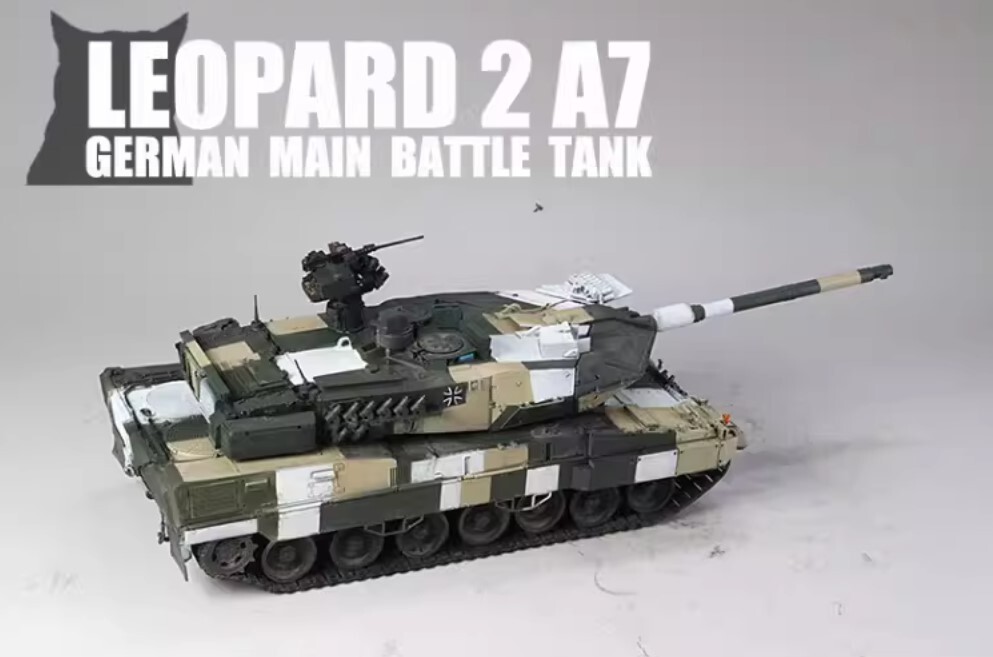 1/35 ドイツ軍 主力戦車 レオパルト2A7 組立塗装済完成品_画像7