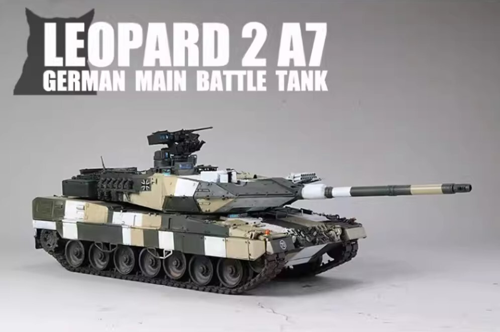 1/35 ドイツ軍 主力戦車 レオパルト2A7 組立塗装済完成品_画像6