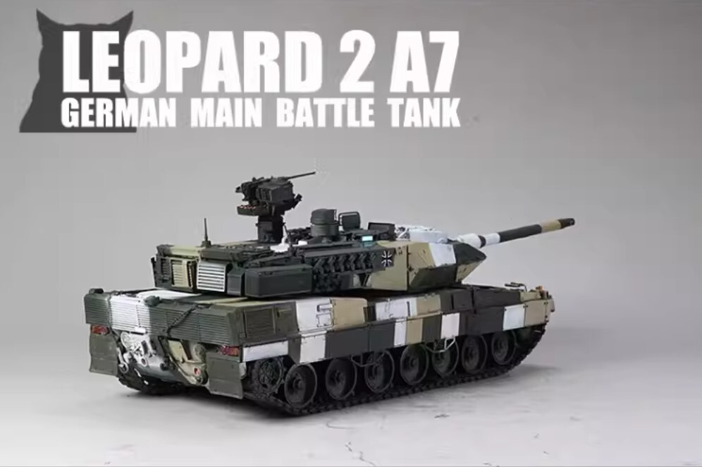 1/35 ドイツ軍 主力戦車 レオパルト2A7 組立塗装済完成品_画像5