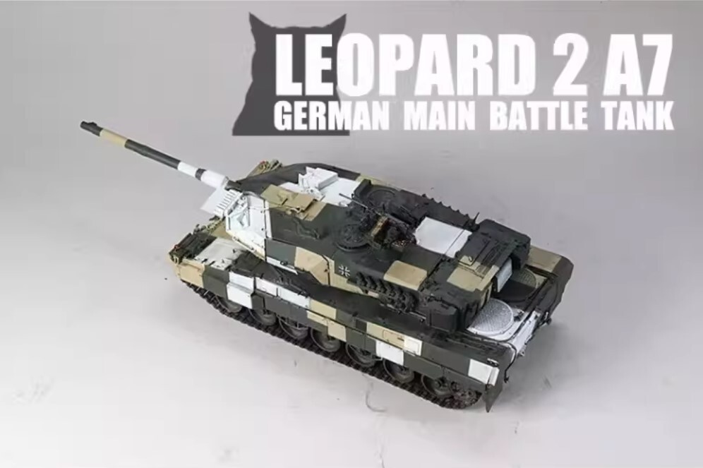1/35 ドイツ軍 主力戦車 レオパルト2A7 組立塗装済完成品_画像8