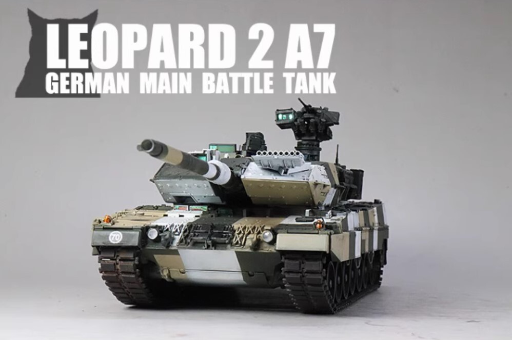 1/35 ドイツ軍 主力戦車 レオパルト2A7 組立塗装済完成品_画像10