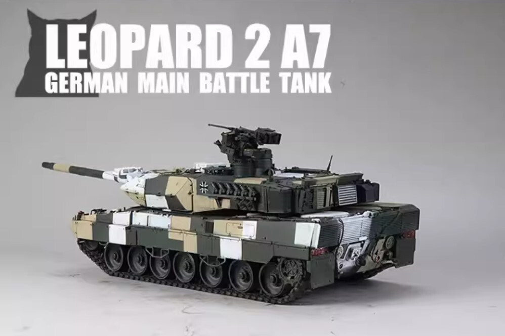 1/35 ドイツ軍 主力戦車 レオパルト2A7 組立塗装済完成品_画像3