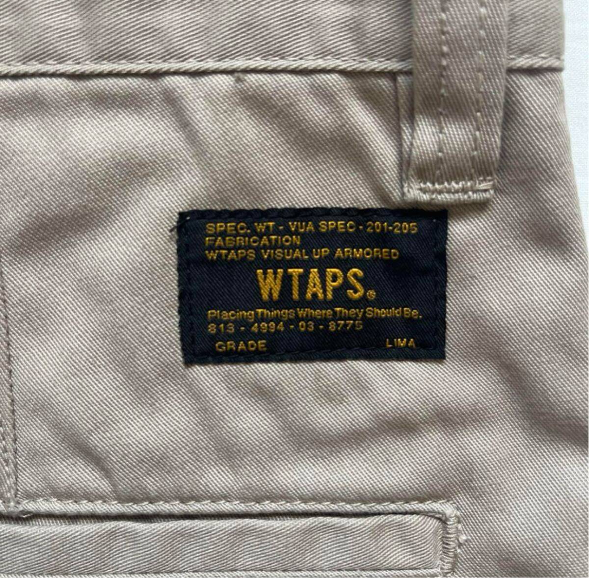 激安 WTAPS 16年製 チノパン Lサイズ デザイナーズ ストリート WTAPS 16年製 チノパン Lサイズ デザイナーズ ストリート ロゴ