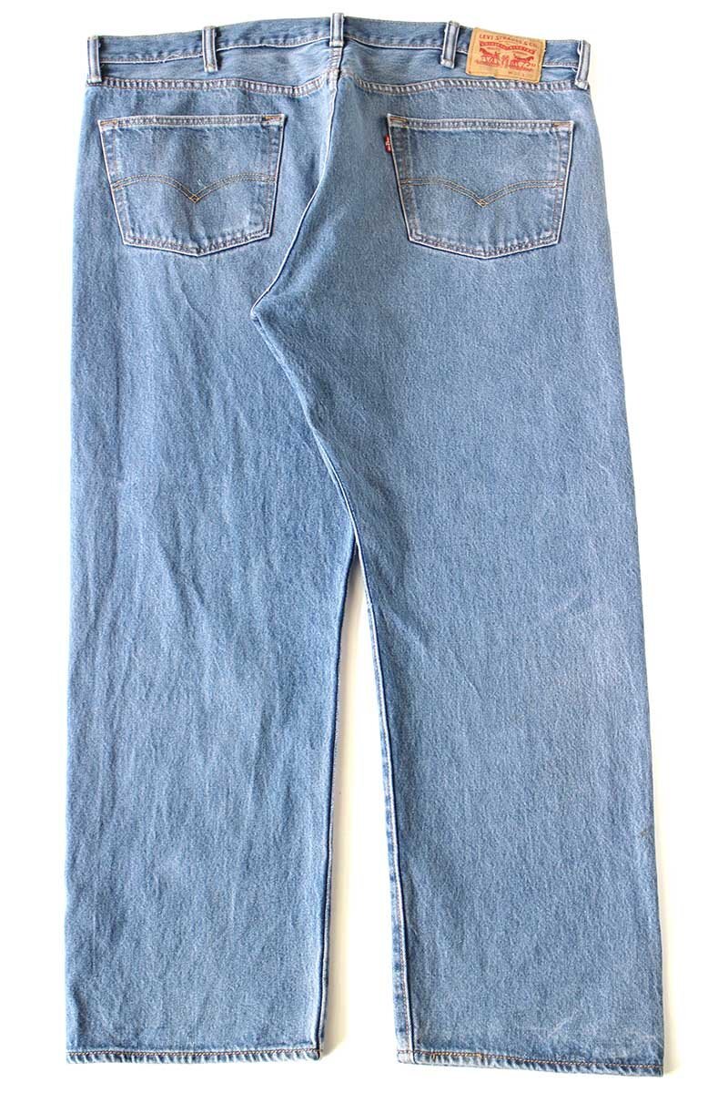 ★Levi'sリーバイス 501 デニムパンツ W44 L30★SDP4159 特大 ジーンズ ストレート ヒゲ オーバーサイズ ビッグサイズ_画像3