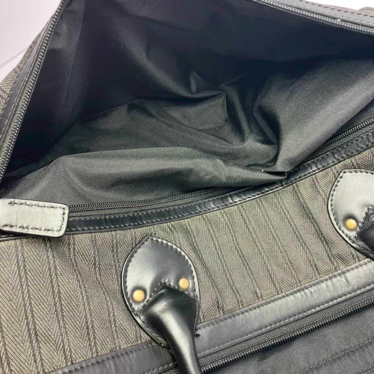 BG20 Crocodile крокодил сумка "Boston bag" черный ручная сумочка чёрный полоса кожа руль серый унисекс застежка-молния 