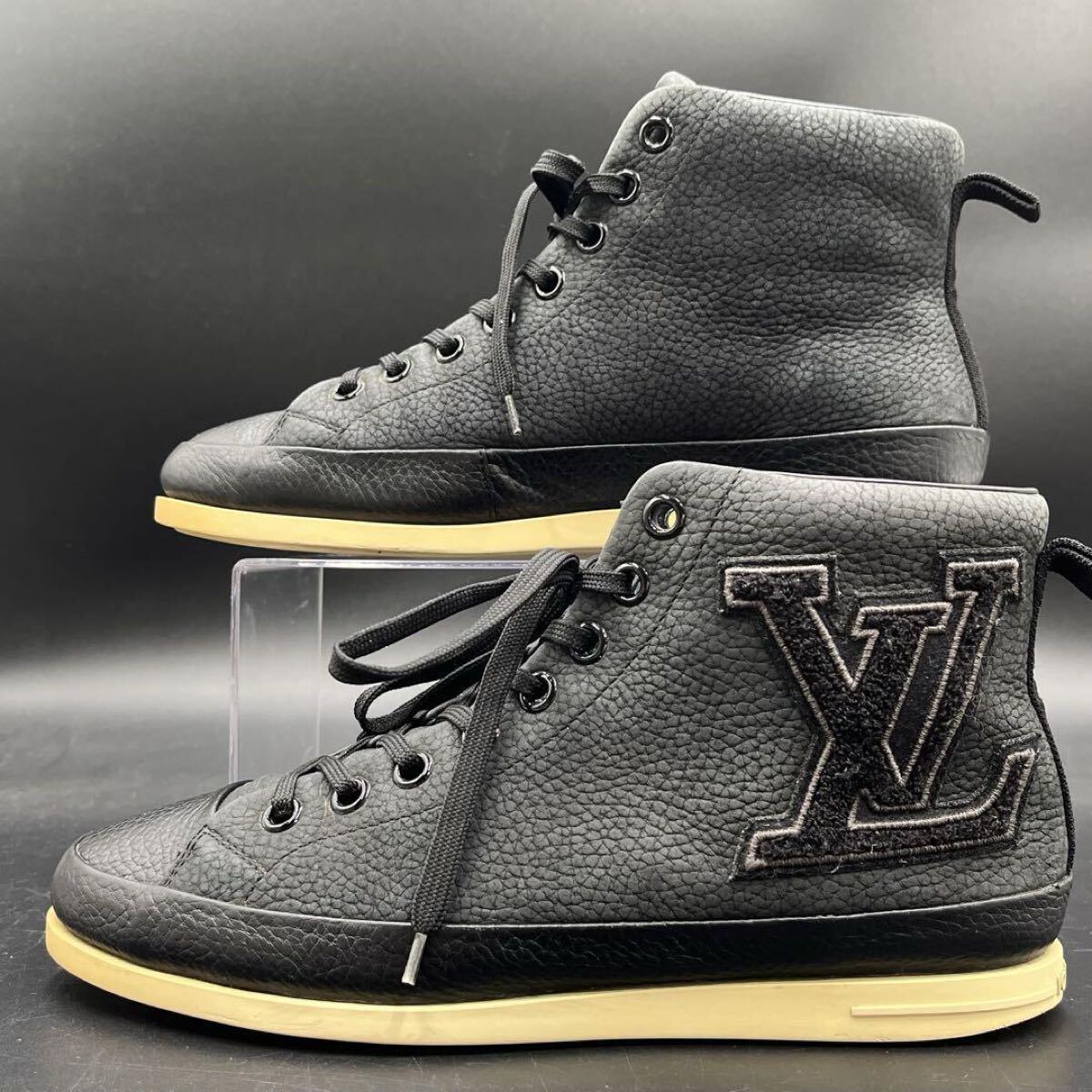 ☆VIP価格☆ GIVENCHY 革靴 1円 【美品】 LOUIS VUITTON ルイヴィトン シボ革 メンズ LVロゴ