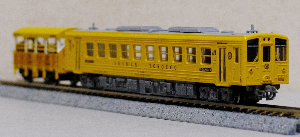 マイクロエース MICRO ACE キハ54+トラ45000・しまんトロッコ号 2両セット A6435 Nゲージ _画像3