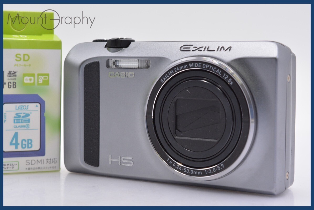 ★極上美品★ カシオ CASIO EXILIM EX-ZR400 12.5x メモリーカード付属 ★完動★同梱可 #yk1770