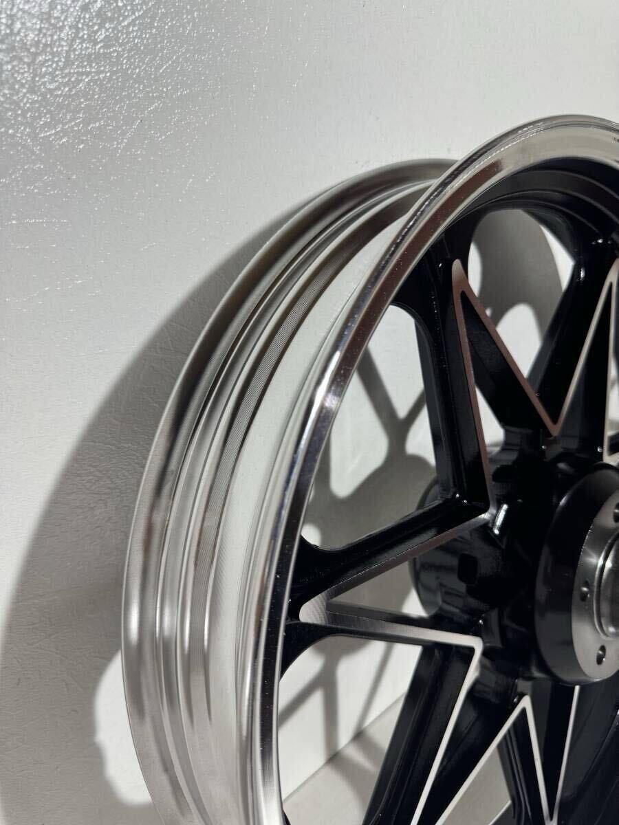 ゼファーX ホイール前後セット 黒 Black 外装 パーツ 新品未使用品★ ゼファーX ホイール前後セット 黒 Black 外装 パーツ 新品未使用