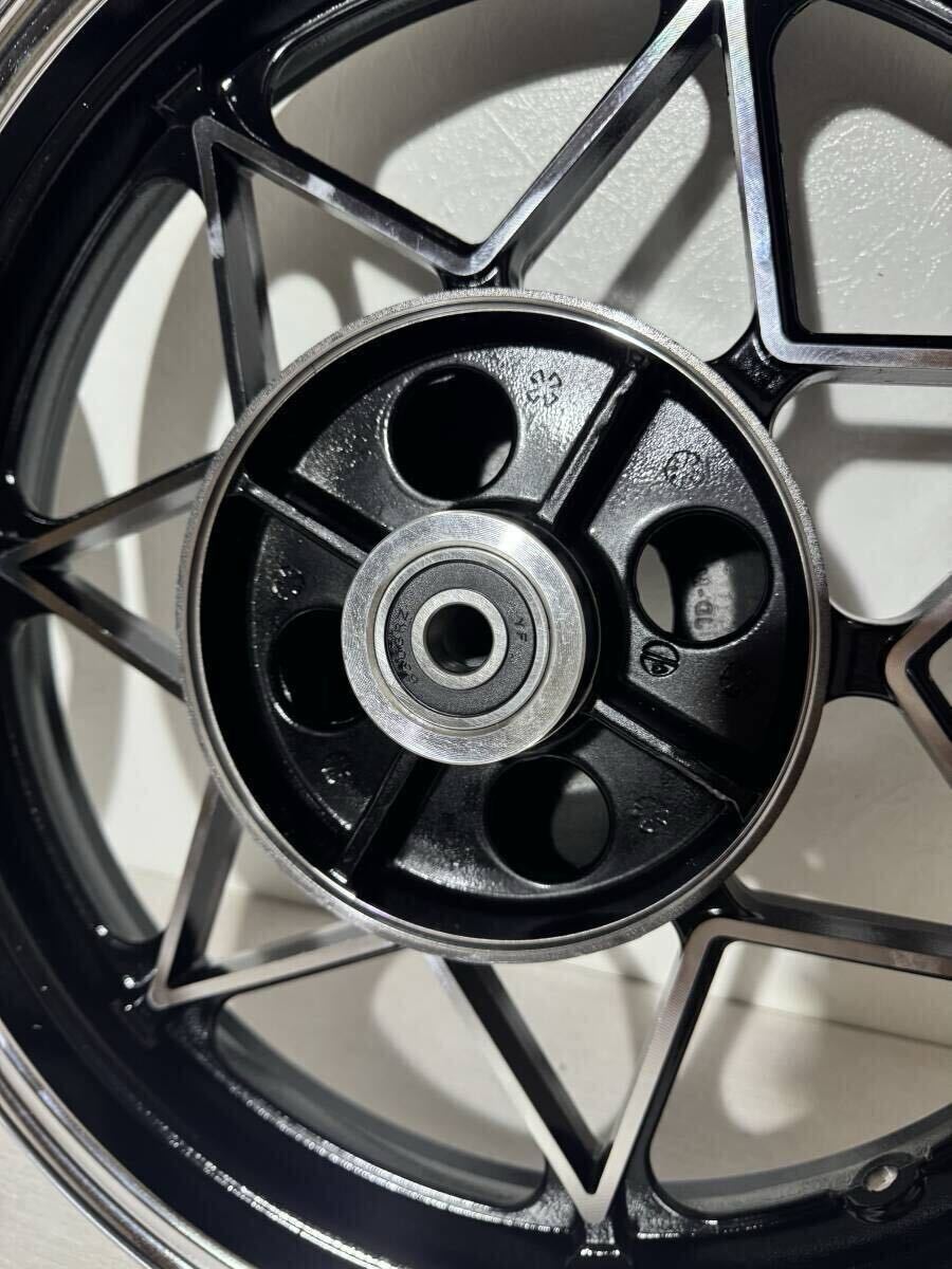 ゼファーX ホイール前後セット 黒 Black 外装 パーツ 新品未使用品★ ゼファーX ホイール前後セット 黒 Black 外装 パーツ 新品未使用