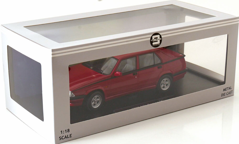 Triple 9 1/18 Alfa Romeo 75 1991 レッド アルファロメオ