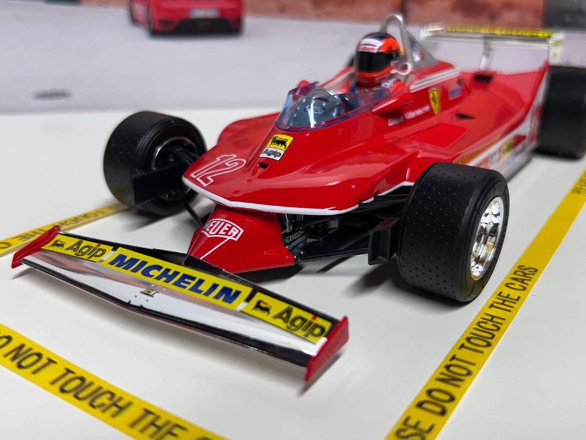 новинка Burago 1/18 Ferrari 312T4 #12 SOUTH AFRICA GP KYALAMI 1979 GILLES VILLENEUVE Ferrari BBurago