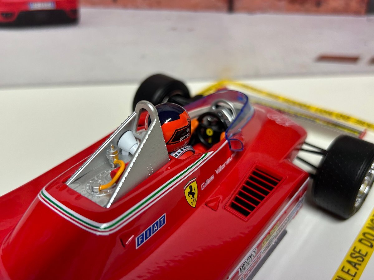 новинка Burago 1/18 Ferrari 312T4 #12 SOUTH AFRICA GP KYALAMI 1979 GILLES VILLENEUVE Ferrari BBurago