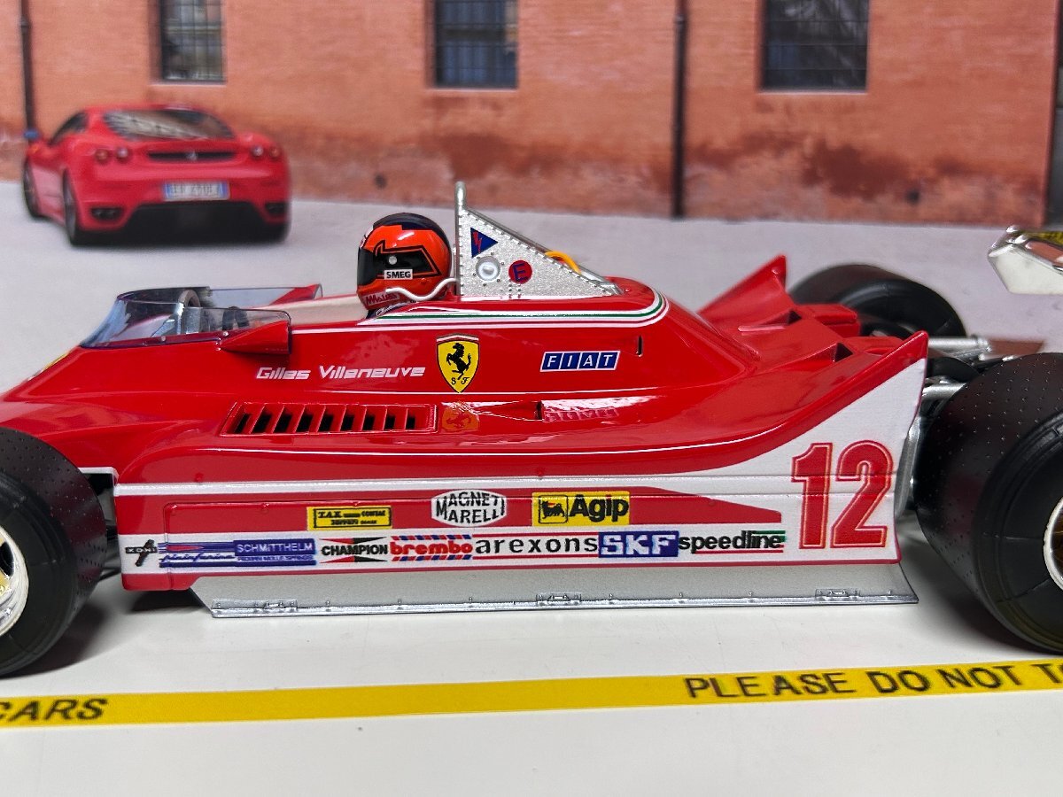 новинка Burago 1/18 Ferrari 312T4 #12 SOUTH AFRICA GP KYALAMI 1979 GILLES VILLENEUVE Ferrari BBurago