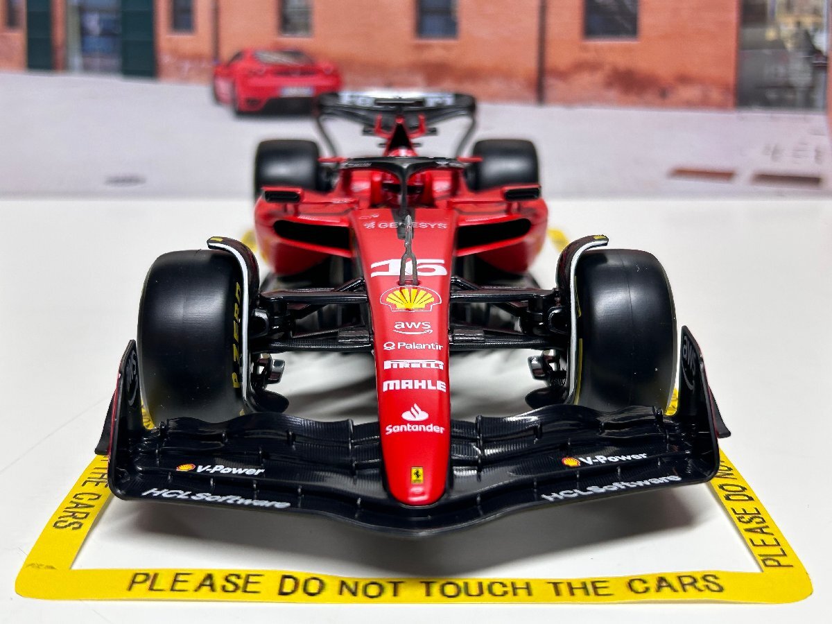  распродажа! Burago 1/18 Ferrari SF23 #16 CHARLES LECLERC Ferrari BBurago ru clair миникар 