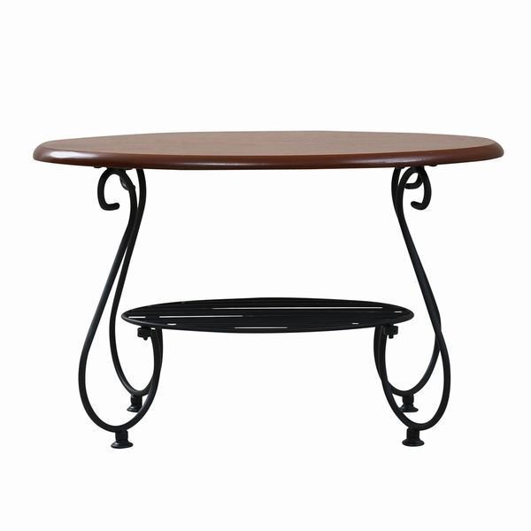 ダイニングテーブル☆ヨーロッパ風 アイアン家具 ローテーブル