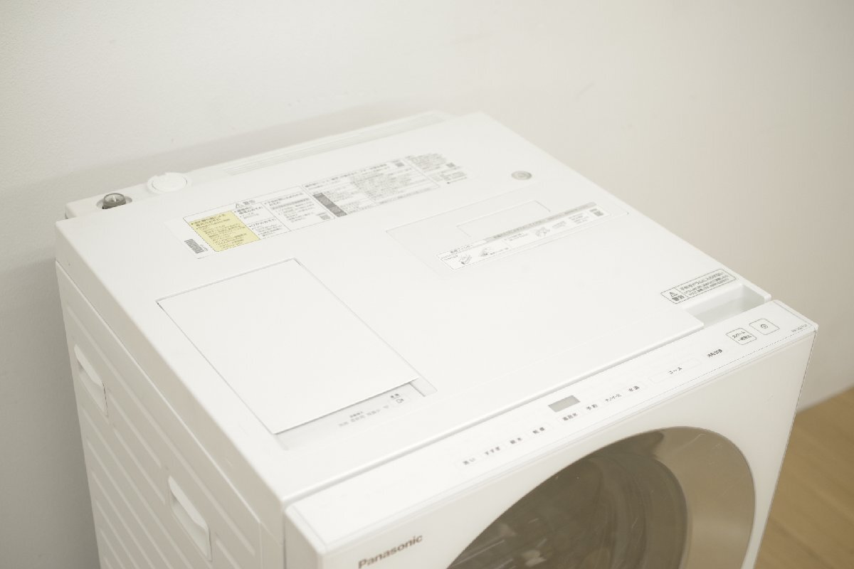  Panasonic 2023 год производства Cube ru барабанного типа стиральная машина NA-VG2700L стирка 10kg / сухой 5kg левый открытие автоматика вход смартфон синхронизированный б/у чистка settled 