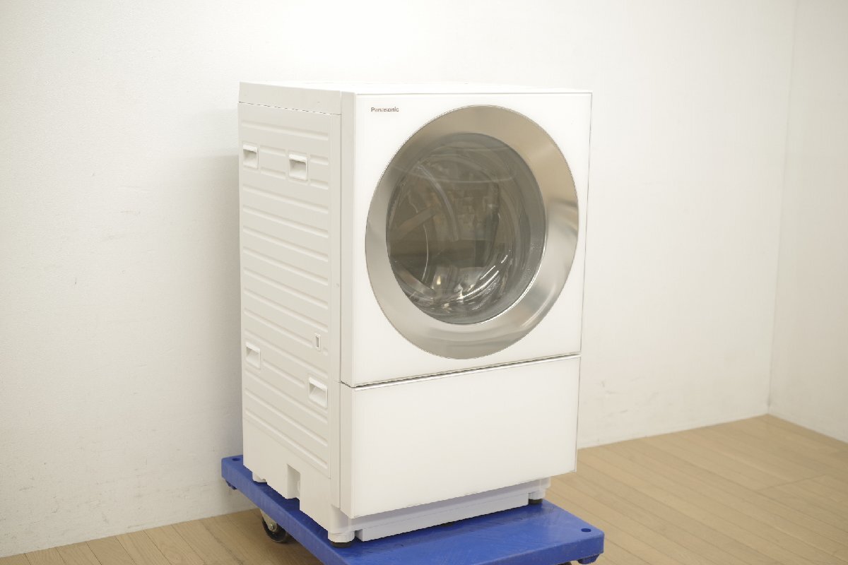  Panasonic 2023 год производства Cube ru барабанного типа стиральная машина NA-VG2700L стирка 10kg / сухой 5kg левый открытие автоматика вход смартфон синхронизированный б/у чистка settled 