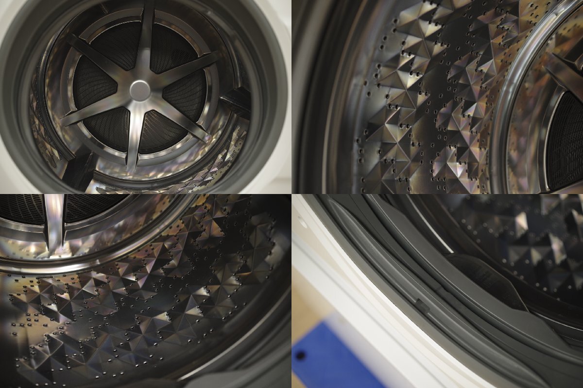  Panasonic 2023 год производства Cube ru барабанного типа стиральная машина NA-VG2700L стирка 10kg / сухой 5kg левый открытие автоматика вход смартфон синхронизированный б/у чистка settled 