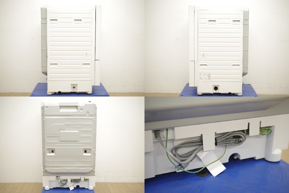  Panasonic 2023 год производства Cube ru барабанного типа стиральная машина NA-VG2700L стирка 10kg / сухой 5kg левый открытие автоматика вход смартфон синхронизированный б/у чистка settled 