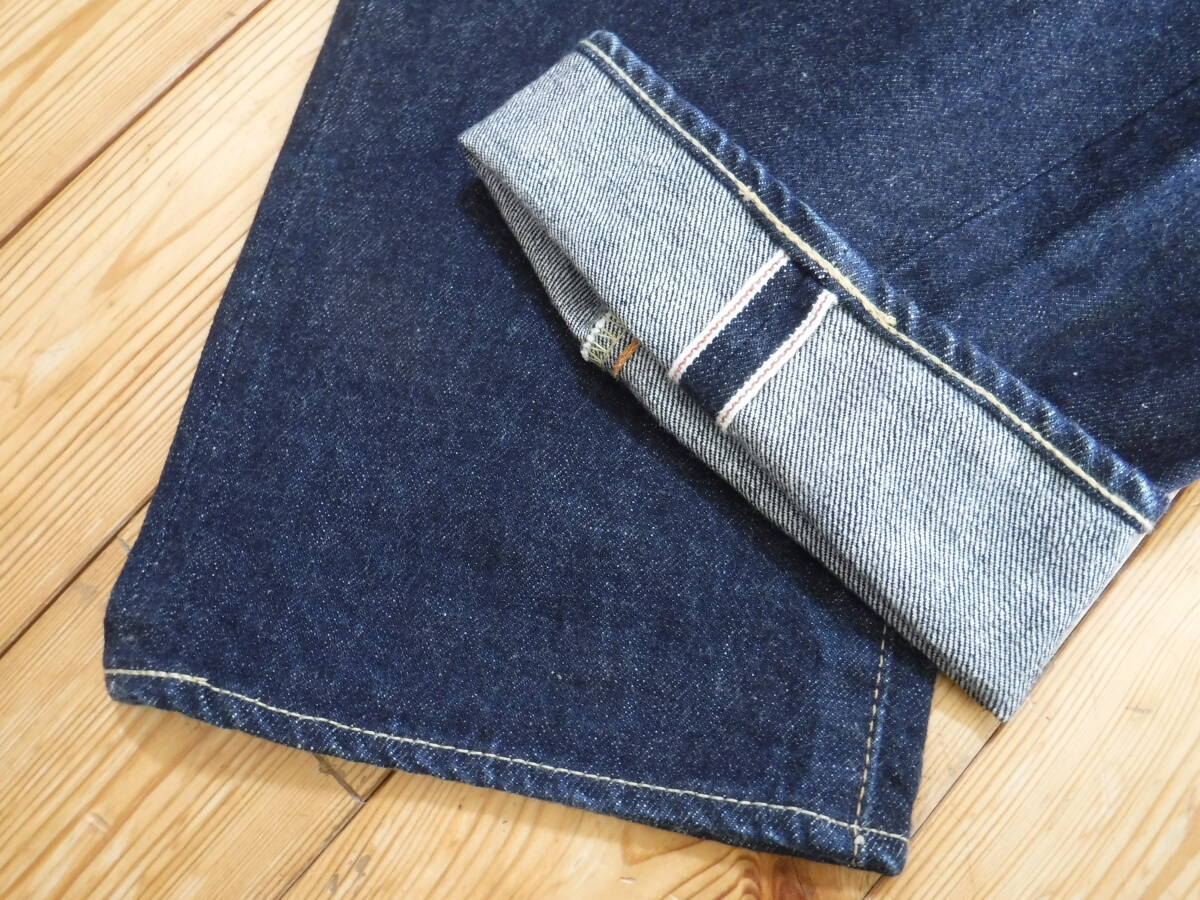 C52◇【超美品?濃い紺）◇FOB FACTORY◇W38X2cm◇ヴィンテージタイプ?ジーンズ◇赤耳?赤タブ◇ F.O.B.ファクトリー◇