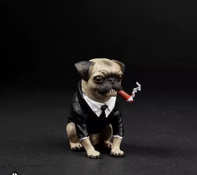 新入荷 アクションフアクセサィギュア リー MIB パグ 犬 ☆ 1/6 ィギュア フ動物 モデル 置物 インテリア 12インゃ ギチ おもちフト_画像2