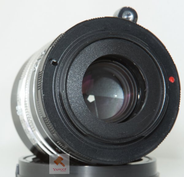 【改造レンズ】KONICA HEXANON 1.6/45mm 【コニカ AUTO S1.6 専用フード付き】をSONY Eマウント用レンズに改造【ソニーFEレンズ】_画像7