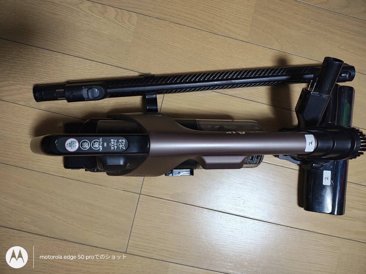 シャープ★掃除機★EC-HR7-T★2022年製★バッテリー新品と大差なし★2 シャープ☆掃除機☆EC-HR7-T☆2022年製☆バッテリー新品と