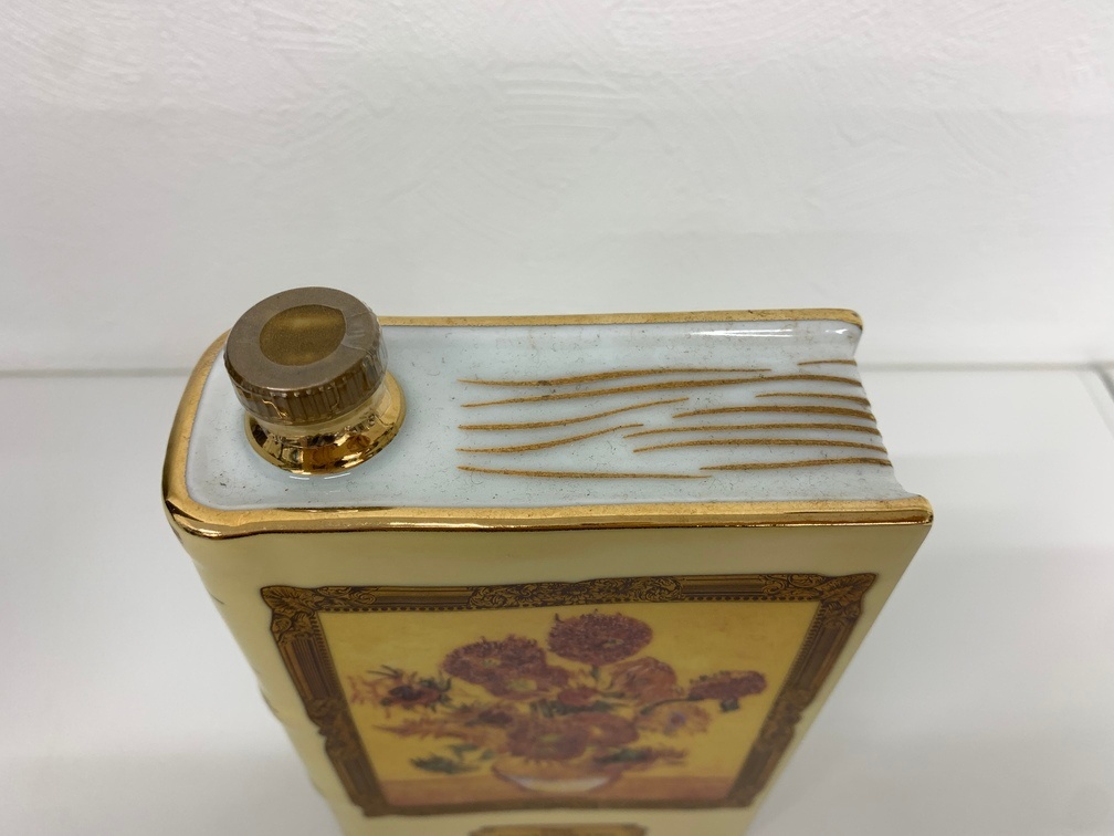 COGNAC CAMUS SPECIAL RESERVE ゴッホ　未開栓 カミュ ブック スペシャルリザーブ ゴッホ ひまわり 陶器ボトル
