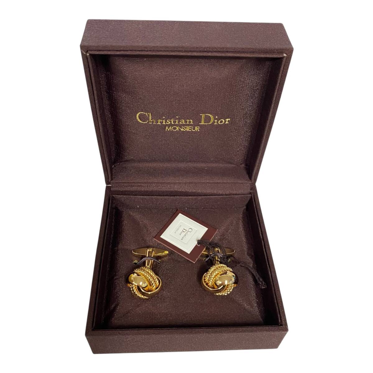 [ б/у товар ]Dior Dior Christian Dior запонки Gold HM93540RD