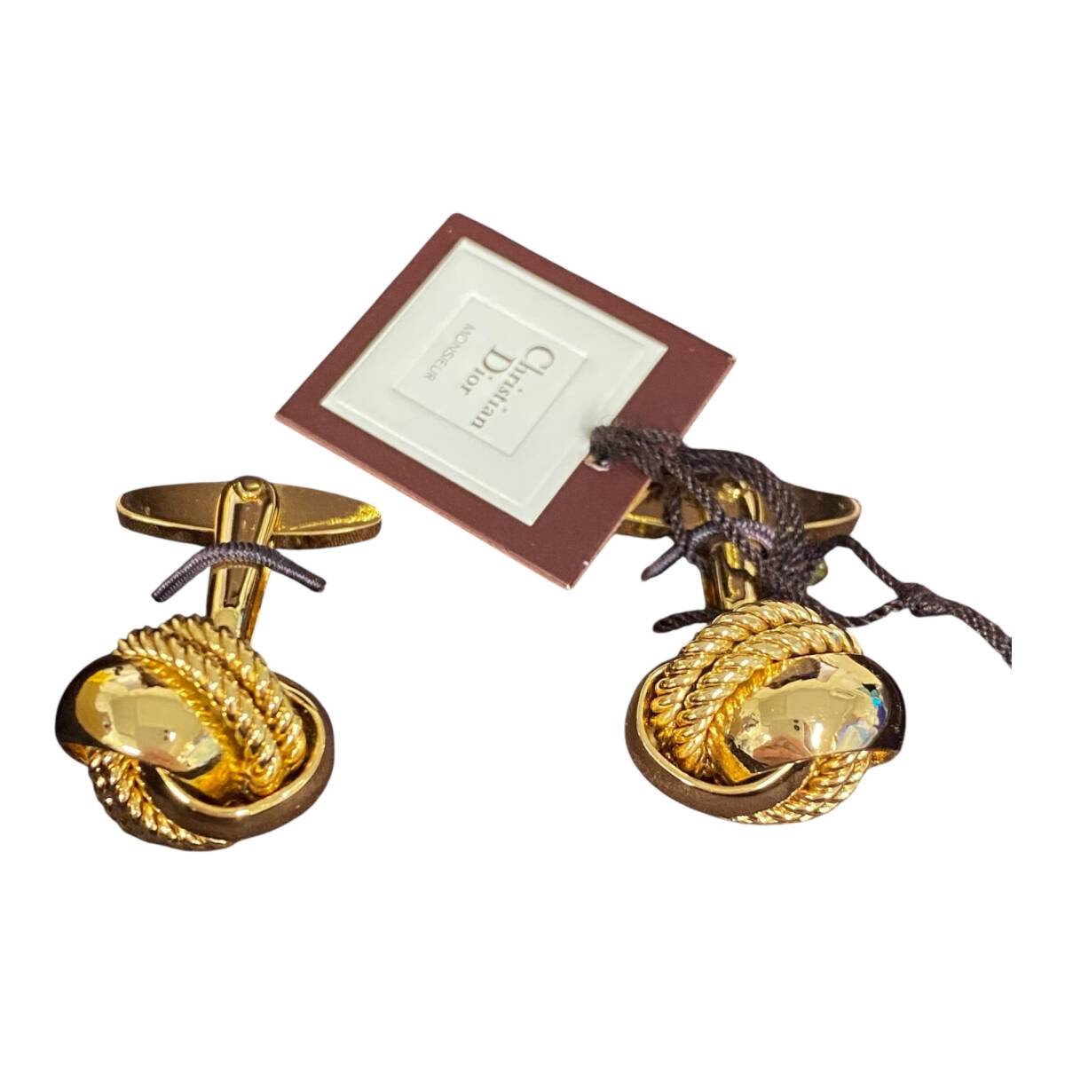 [ б/у товар ]Dior Dior Christian Dior запонки Gold HM93540RD