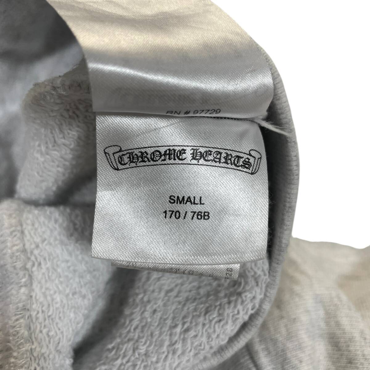 ◆中古品◆CHROME HEARTS クロムハーツ×MATTY BOY BRAIN マッティボーイ ブレイン スウェット トレーナー グレー SMALL Q94358NM_画像3