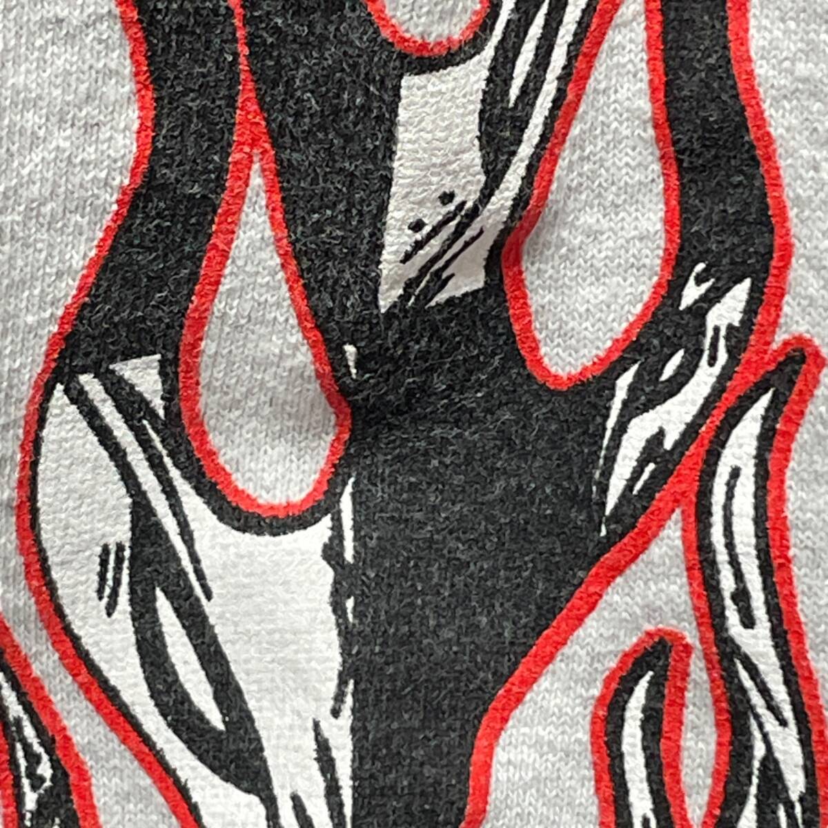 ◆中古品◆CHROME HEARTS クロムハーツ×MATTY BOY BRAIN マッティボーイ ブレイン スウェット トレーナー グレー SMALL Q94358NM_画像5