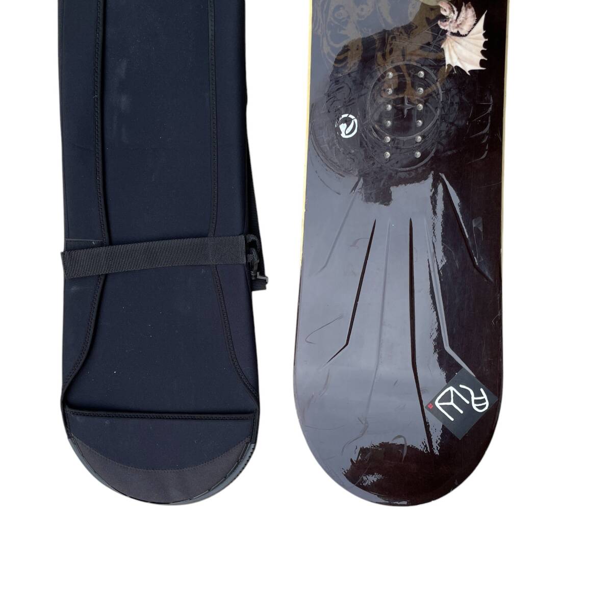◆中古品◆K2 ケーツー ZEPPELIN ゼッペリン スノーボード 板 約155cm ソフトカバー付 kyX14269N